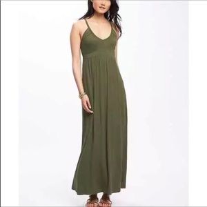 Old Navy Green Maxi Dress